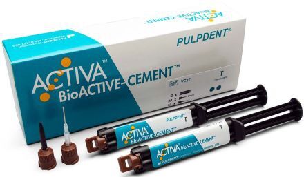 Activa Bio-Active Cement, 2x5ml translucentní