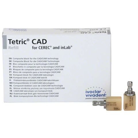 IPS Tetric CAD bloky A3 I14 HT, 5ks