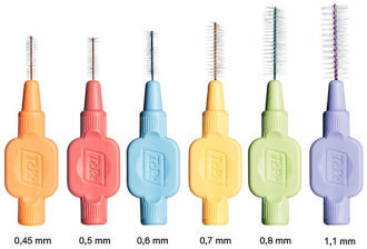 TePe Extra Soft - kartáčky 0,8mm zelené, 8ks