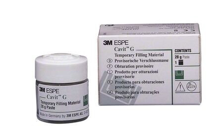 Cavit G - provizorní výplň, 28g zelená