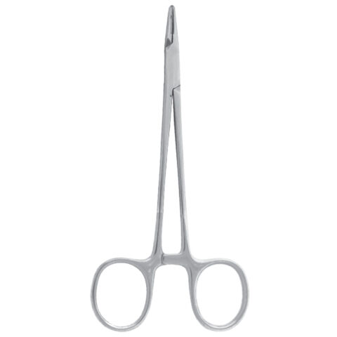 Jehelec Mayo-Hegar, zahnutý, 16cm