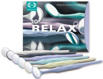 Zrcátka Relax Ultra č.4 (22mm) fialové, 10ks