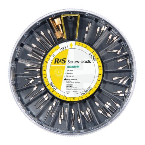 R&S titanové čepy, prům. 1,05mm, délka 12mm (6ks)