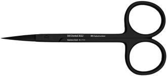 Nůžky IRIS 11,5cm rovné černé titanové