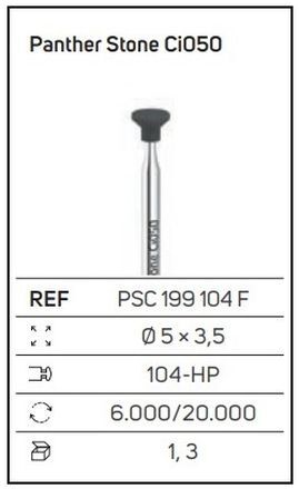 Panther Stone Cone inverted Ci050