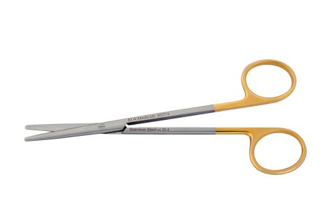 Nůžky Metzenbaum Stump TC 14,5cm zahnuté