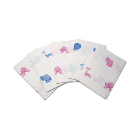 Ochranné roušky skládané dětské růžové