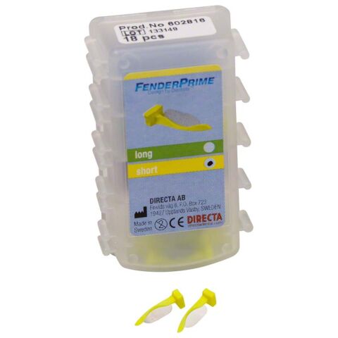 FenderPrime - plastový klínek, 18ks krátký žlutý