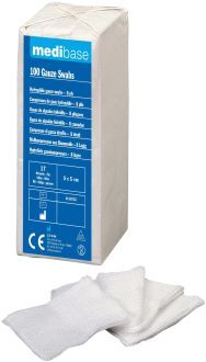 Medibase gázové čtverečky 5x5cm