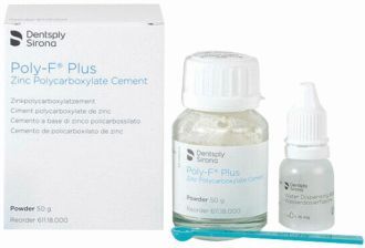 Poly-F Plus - polykarboxylátový cement, 50g
