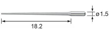 NSK koncovka V-S51, 3ks