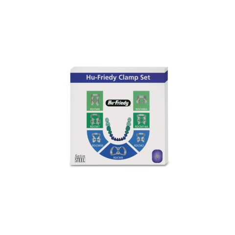 Rubber Dam spony Starter Kit 7ks