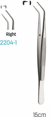 Pinzeta Crane-Caplan levá 15cm