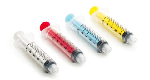 CanalPro 5ml stříkačky, 50ks žluté