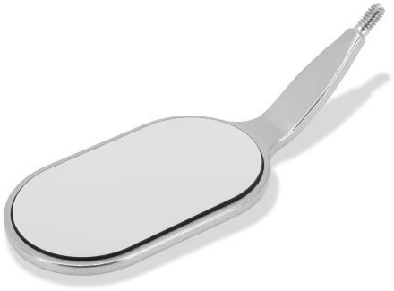Zrcátko MEGAstretch FS Rhodium 22x37mm