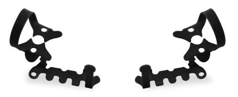 Hallerova spona - 2AUL / 2AUR, černá