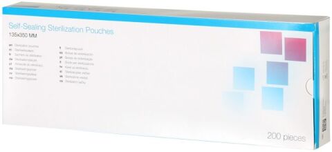 POLODENT sterilizační sáčky 135 x 350 mm