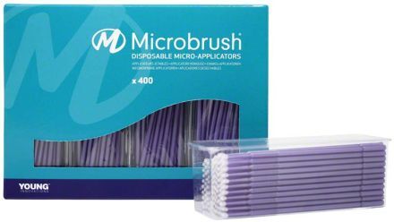 Microbrush Plus - aplikátory, regular fialové