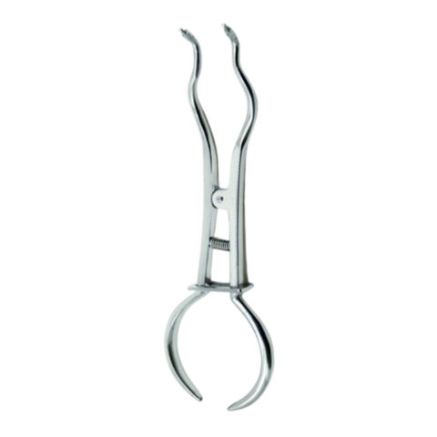 Kofferdamové kleště na spony  Brewer, 17cm