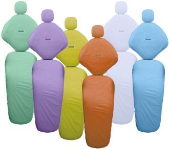 Monoart návleky na křeslo, oranžové