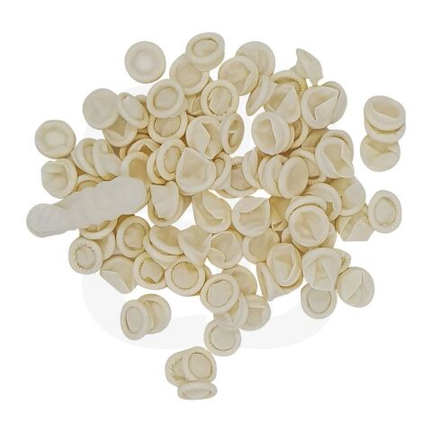 Náprstníky latex bez pudru, vel. XL