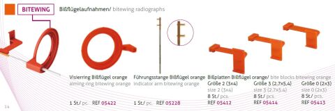 Bitewing držák snímků 3x4cm