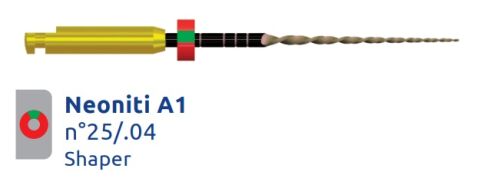 Neoniti A1 file 4%, 25mm, 025, 5ks