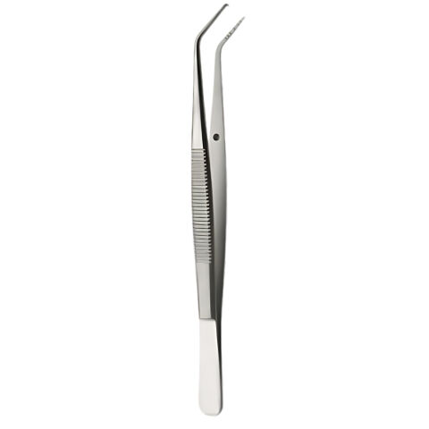 Pinzeta Crane-Kaplan, levá zahnutá, 1-2, 15 CM