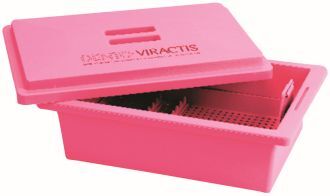 Dezinfekční vana Dento-Viractis, 3l růžová