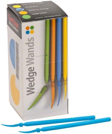 WedgeWands - klínky, 100ks malé modré