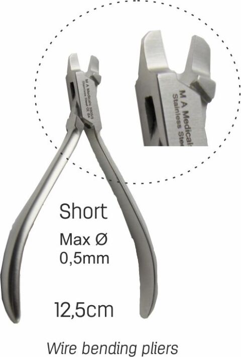 Kleště Tweed max. průměr 0,5mm