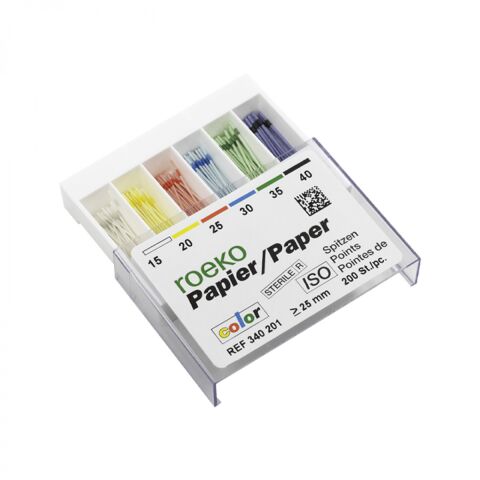 Top Color papírové čepy, 200ks ISO 15