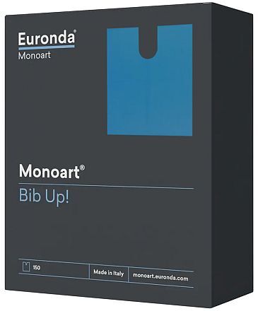 Podbradníky Monoart Bib Up! lagunově modré