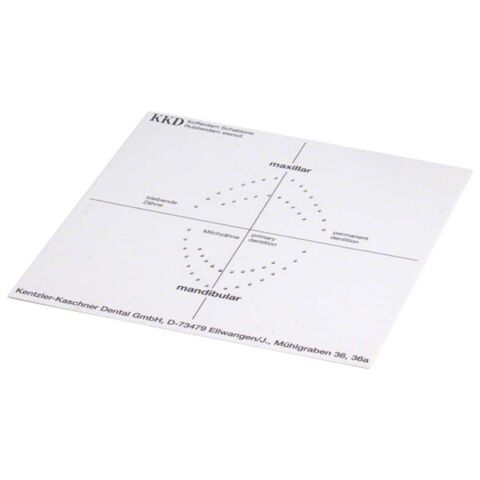 Kofferdam šablona dvojitá