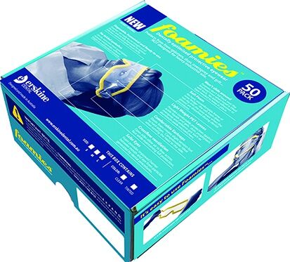 Foamies Clear ochranný štít na oči, velký