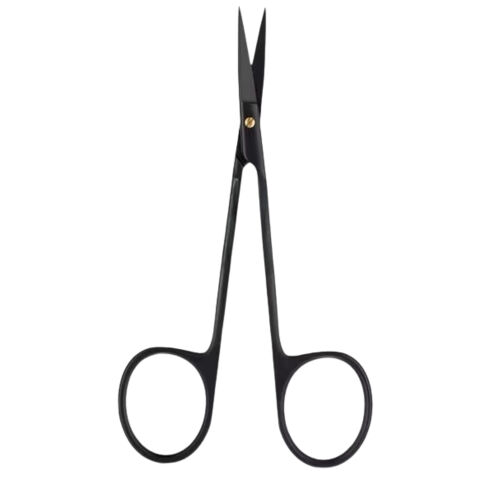 Nůžky Iris , rovné, 11.5cm, Black, Super-cut, TC