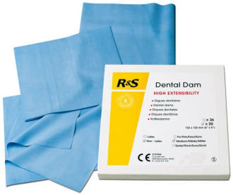 R&S Dental Dam Non-Latex střední 20ks
