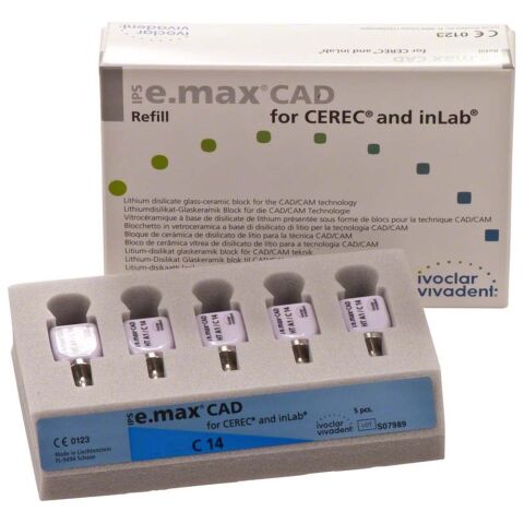 IPS e.max CAD bloky B1 C14 LT, 5ks