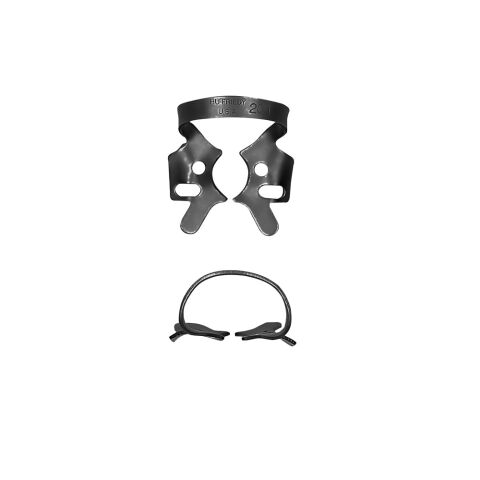 Rubber Dam spona 201 OK molar, Black Line