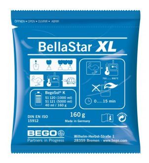 Bellastar XL - zatmelovací hmota, 80x160g