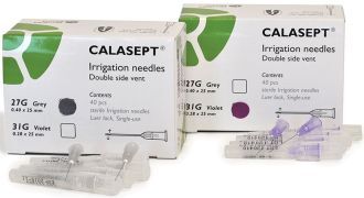 Calasept - výplachové jehly 0,4x25mm šedé
