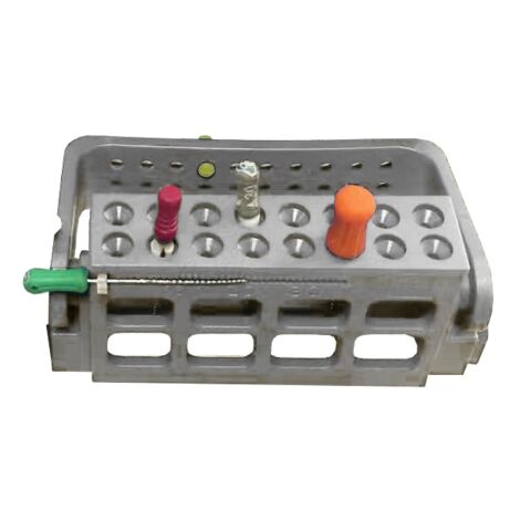 Stojánek na endo nástroje pro 16ks,  Grey