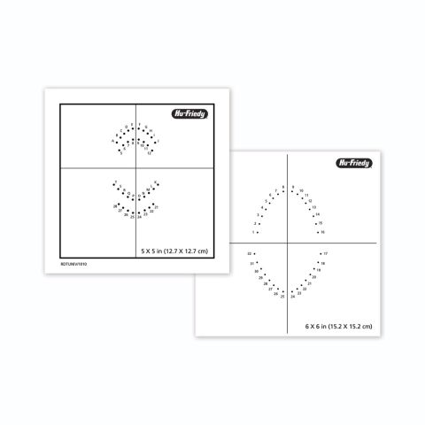 Rubber Dam Template European Norm, universal