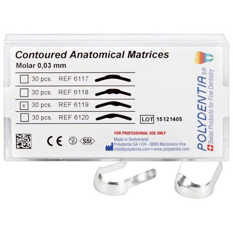 Matrice konturované Polydentia Molar 6119
