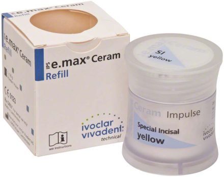 IPS e.max Ceram Impulse Special Incisal, žlutá