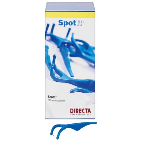 SpotIt 16ks zahnuté modré