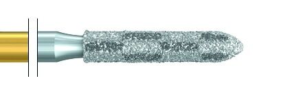 Strukturovaný diamant torpédo D19mm 016, S5878