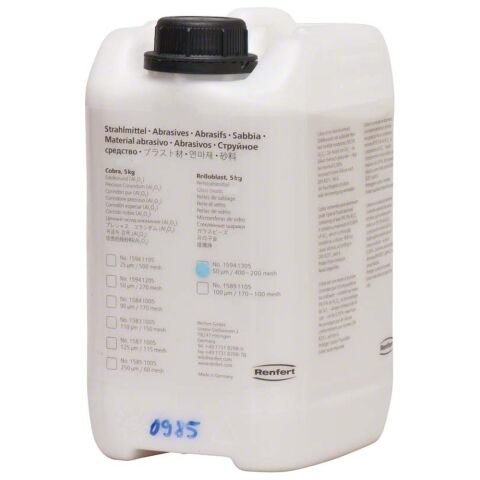 Rolloblast 50µm - pískovací materiál, 5kg