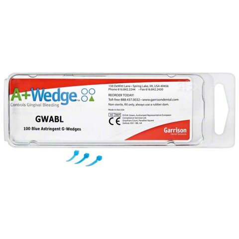 A+Wedge - klínky, 100ks malé modré