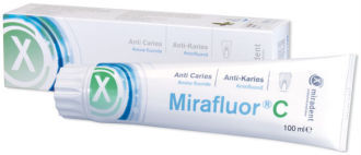 Mirafluor C - zubní pasta, 100ml